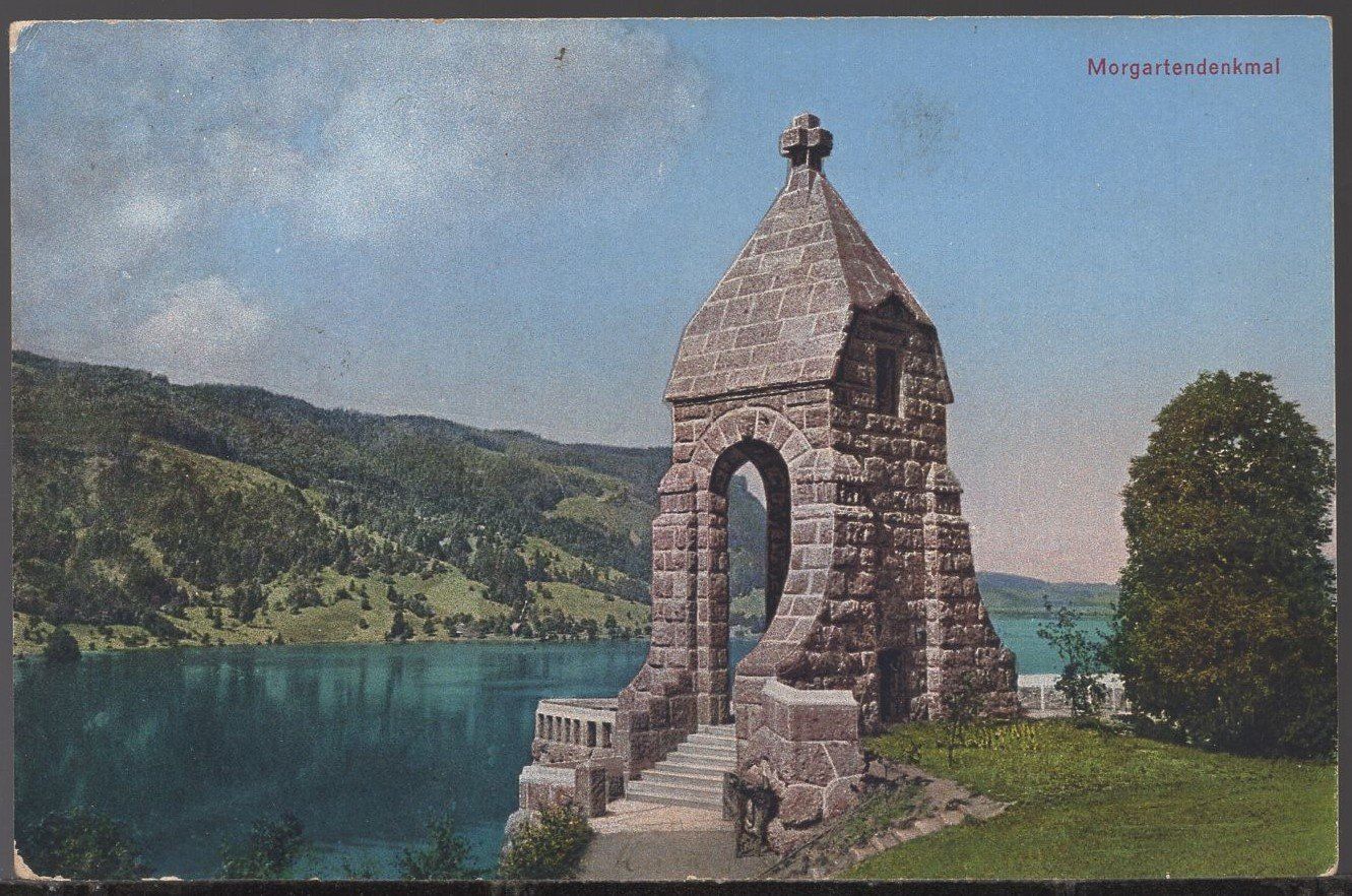 Cartes postales: Morgartendenkmal  1930 – D'occasion à Aarau par kufi44