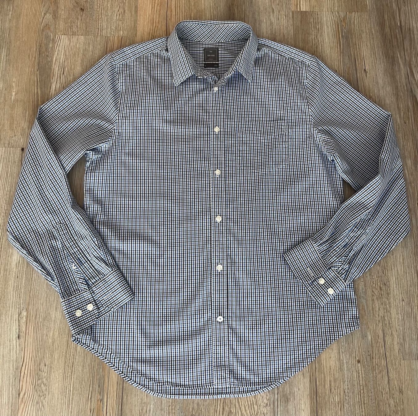Gap Camicie: GAP Non-Iron kariertes Hemd Gr. L – Usato da Belp venduto da Solyluna 1