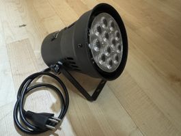 Bühnenscheinwerfer BF-PAR36 1W RGB LED schwarz