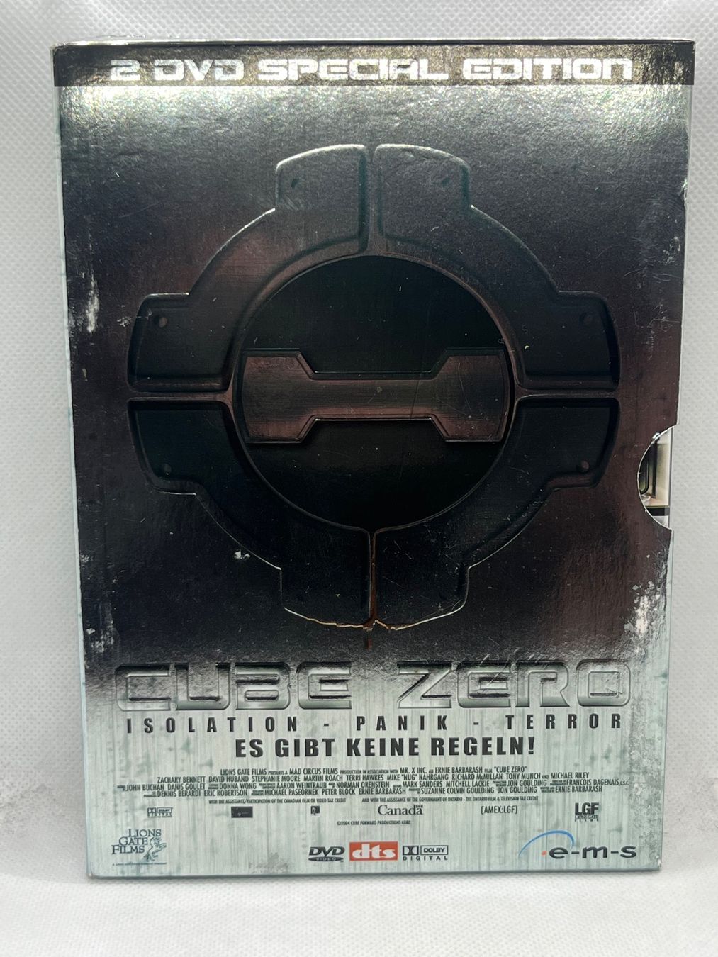 Tutti i DVDs: DVD Cube Zero 2 DVD Special Edition FSK 18 – Usato da Hinterkappelen venduto da Kim1992