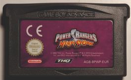 Gameboy Advance Spiel Power Ranger Ninja Storm