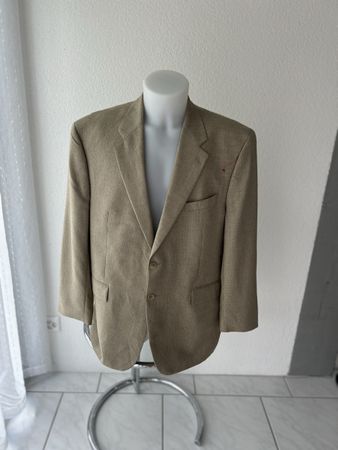 Ralph Lauren Blazer Mens Size 46R Wool Silk Checkered Jacket