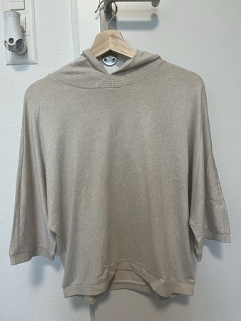 Kapuzenpullover beige Tom Tailor XS neu