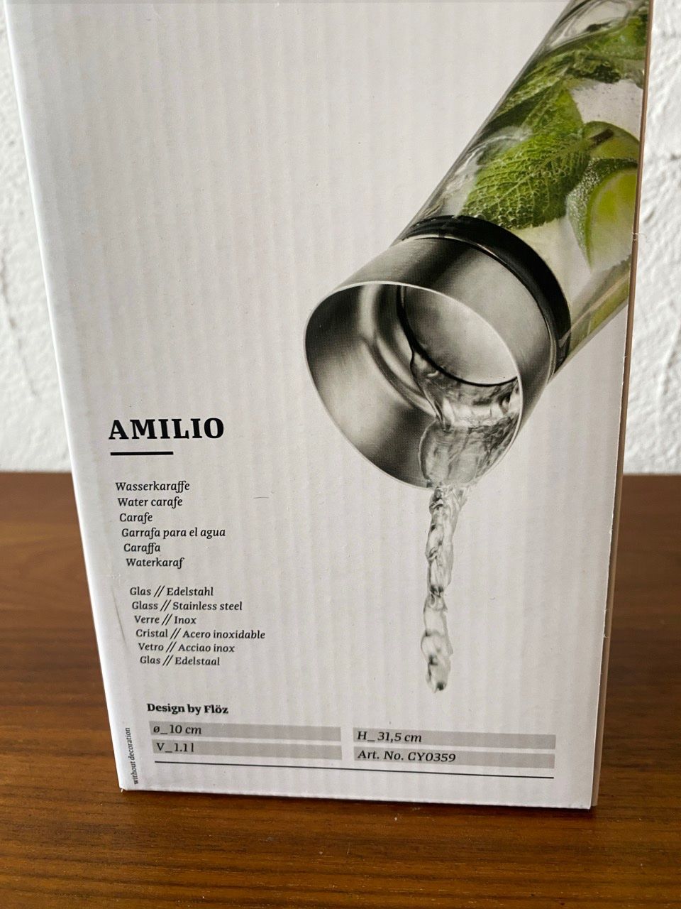 Blomus Caraffe: Blomus Wasserkaraffe, Neu – Nuovo e nell'imballaggio originale da Meggen venduto da Prkz77 3