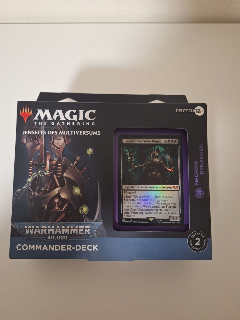 Magic The Gathering Carte collezionabili: MtG - Warhammer 40K Commander Deck: Necron Dynasties | DE – Nuovo e nell'imballaggio originale da Horw venduto da Starblind