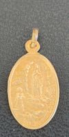 Goldfarbene Lourdes-Medaille zum 100 - jährigem Jubiläum