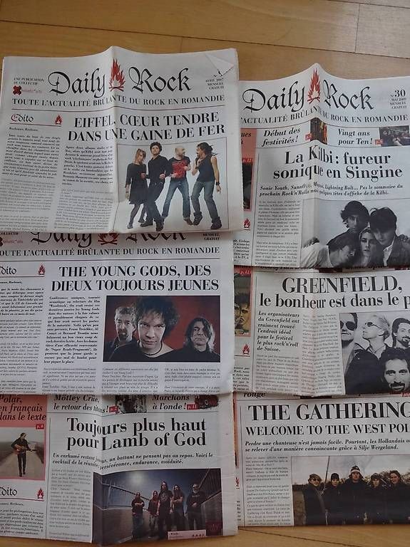 Zeitschriften & Magazine: Magazines hard rock en français – Gebraucht aus Olten von J.Gr 1