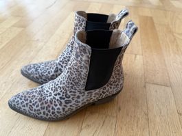 Stylische IvyLee Leopard Boots Gr. 36