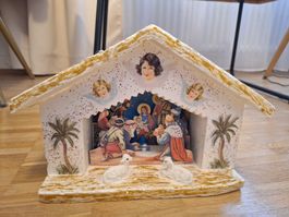 Vintage-Weihnachtskrippe (80s)