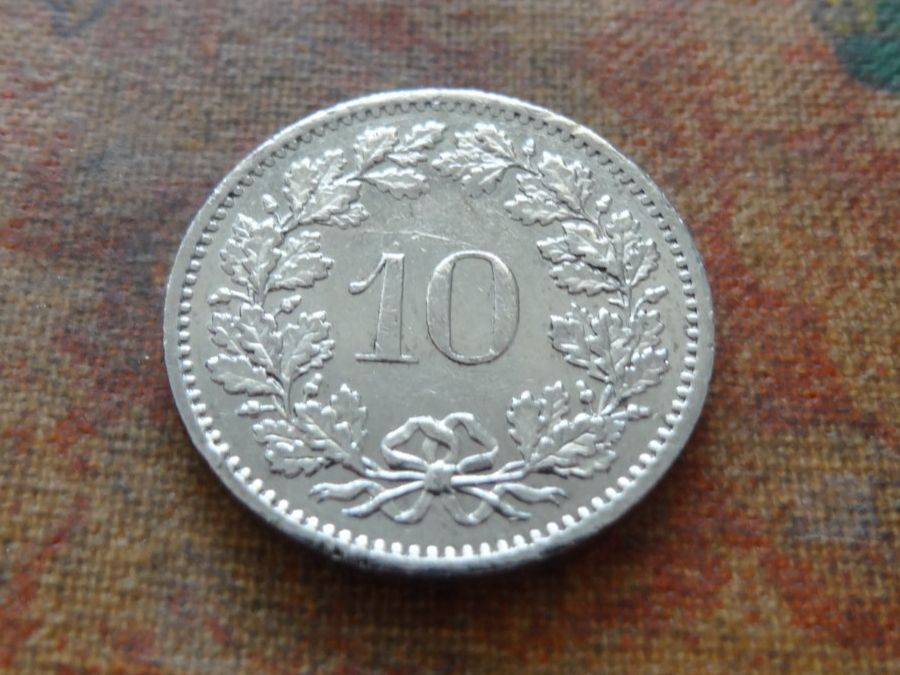 Toutes les monnaies: 10 Rp. 1981 – D'occasion à Romanel-sur-Lausanne par Swift13 1