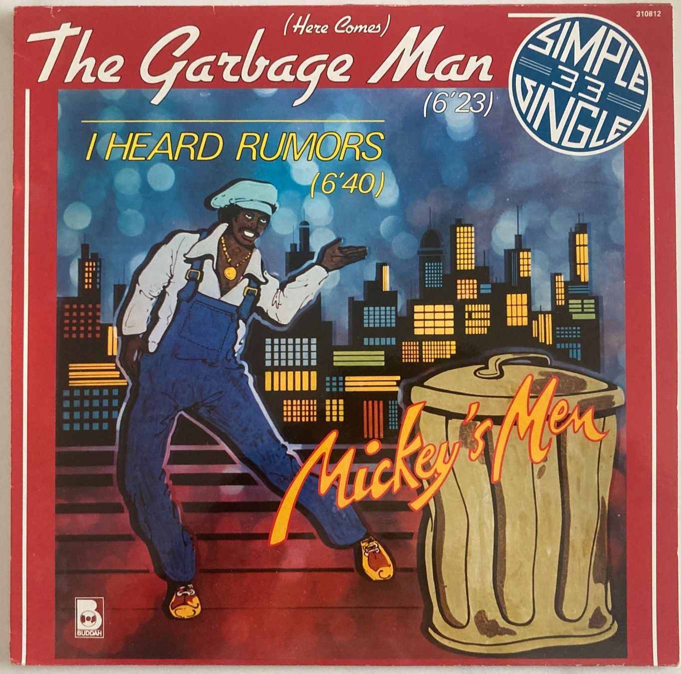 Dischi in vinile: MICKEY'S MEN - (HERES COMES) THE GARBAGE MAN – Usato da Poliez-Pittet venduto da Newtown-Records 1