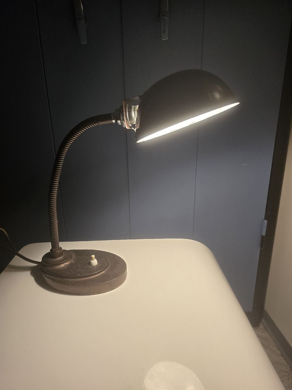 Lampade: antike Bürolampe – Usato da Biel/Bienne venduto da alexriveros2