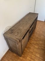 Sideboard 180x45cm braun – Used-Look