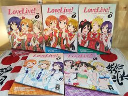 Manga LoveLive komplett Deutsch