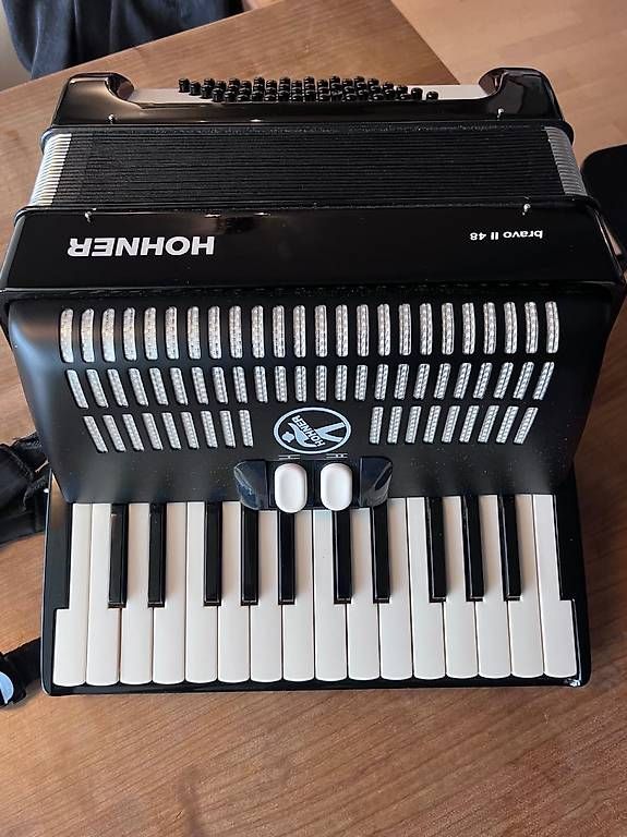 Hohner Strumenti musicali: Akkordeon Hohner Bravo ll 48 – Usato da Basel venduto da flumir