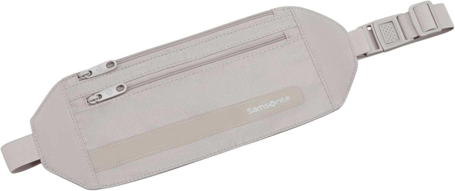 Samsonite Portafogli: Samsonite Geldgürtel RFID Reisegürtel Grau – Nuovo e nell'imballaggio originale da Suhr venduto da SchnapperCH