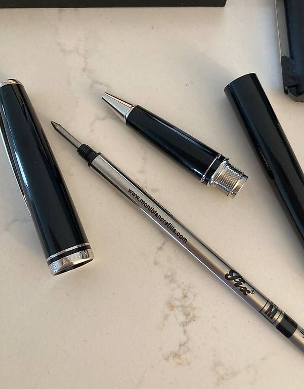 Penna & Evidenziatori: Original Mont Blanc Roller! Neu! – Nuovo e nell'imballaggio originale da Oberegg venduto da Modetrend1a 1