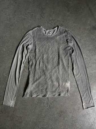 Langarmshirt Lost & Found Ria Dunn grau Grösse S