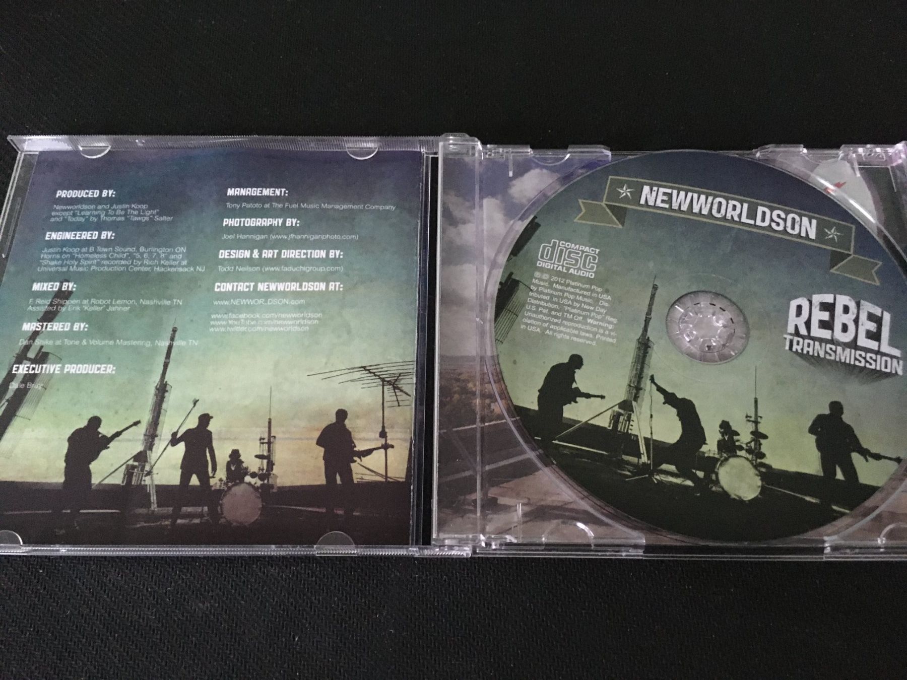 CD: Newworldson - Rebel Transmission -CD- – Usato da St.Gallen venduto da MedienJoe 1