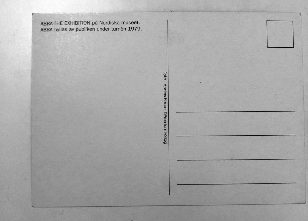 Cartoline postali: ABBA original und seltene Karten / Postkarte – Nuovo (secondo la descrizione) da Wettingen venduto da ABBA-Retro 2