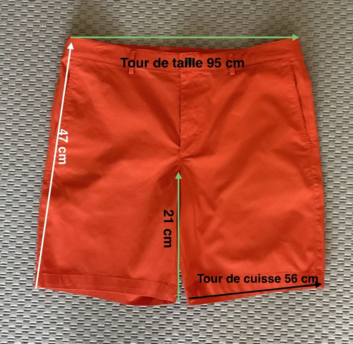 Callaway Pantaloni: Callaway short de golf orange - EU 50 – Usato da Corseaux venduto da Mililaforet75 9