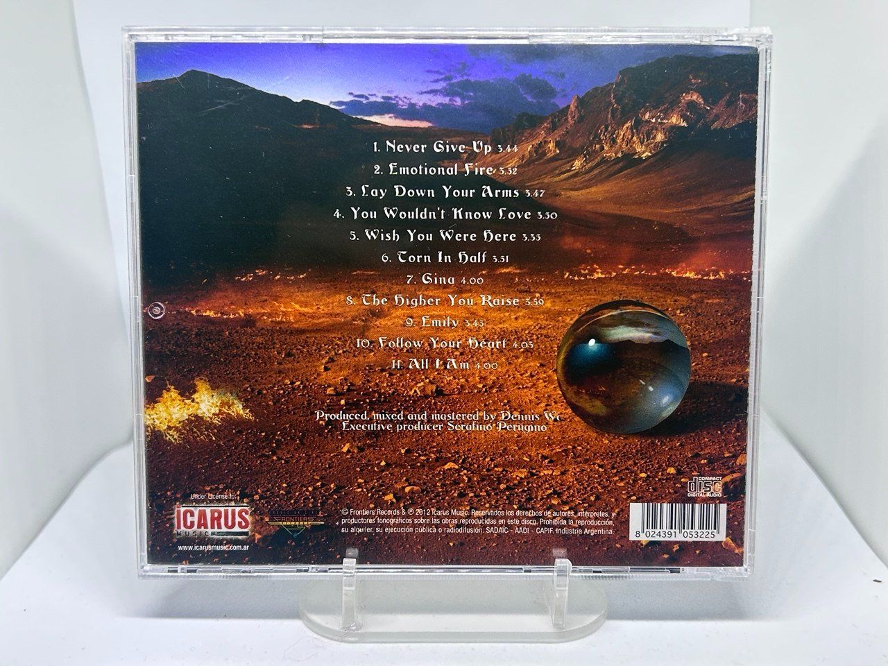 CDs: Sunstorm - Emotional Fire (2012) – Gebraucht aus Giubiasco von LorisVale 1