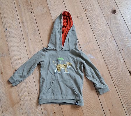 "Jako -o " Kapuzenpullover Gr. 80/86 Leopard