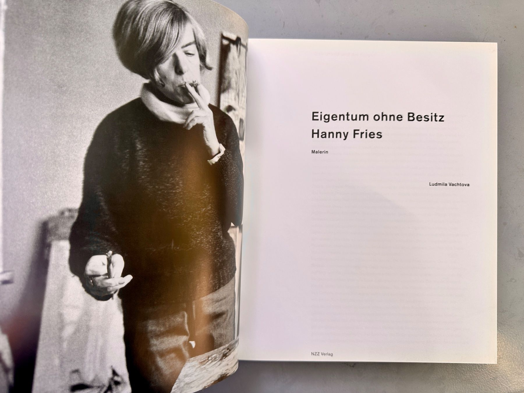 Libri: Hanny Fries: Eigentum ohne Besitz. Malerin. – Usato da Zürich venduto da allp 2