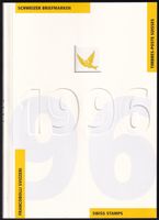 1996 Jahrbuch Schweiz LEER mit Vignette