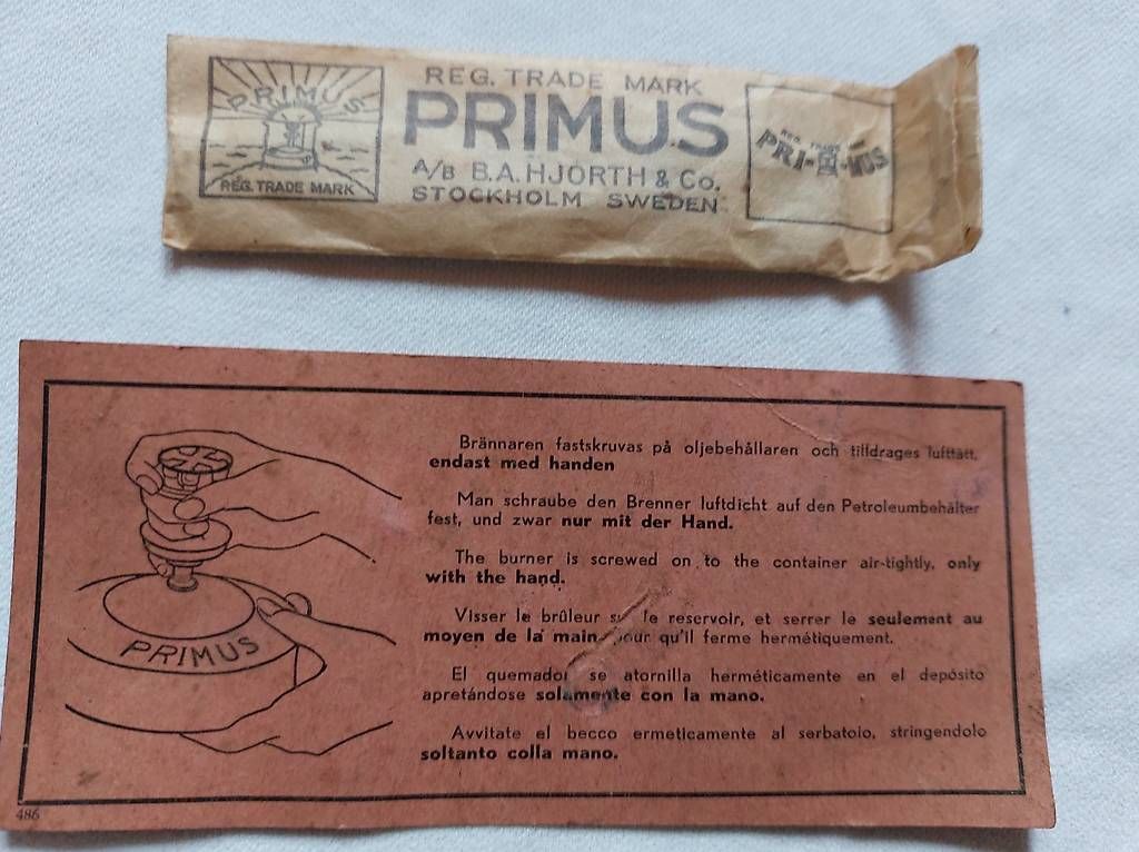 Elettrodomestici da cucina: Antiker PRIMUS SWEDEN Campingkocher – Usato da Seuzach venduto da Heinz7947 3