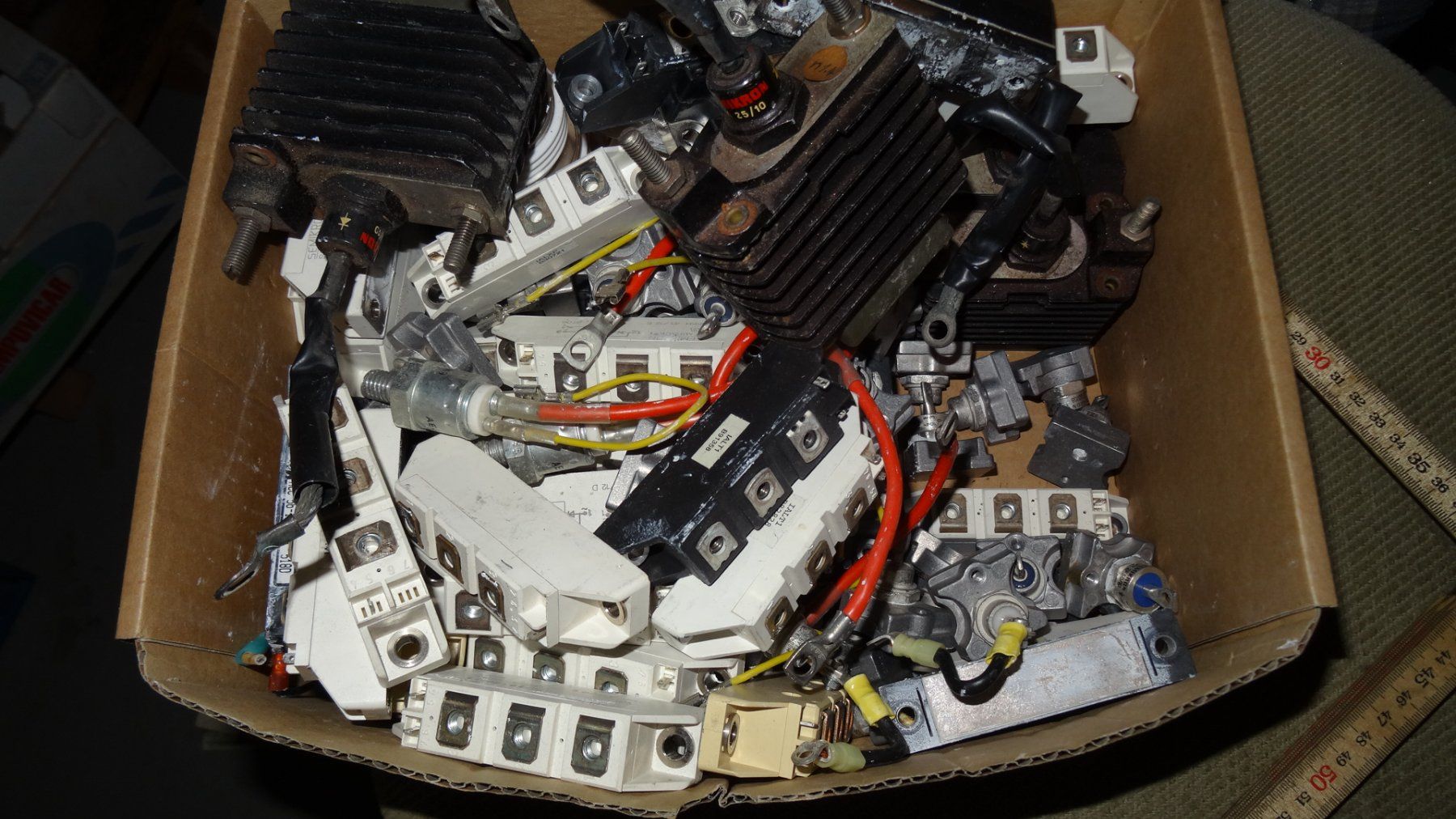 Componenti elettronici: Hochleistungselektronik Thyristoren Dioden – Usato da Sulz LU venduto da simula2