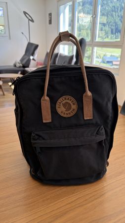 Rucksack Fjällräven Kanken No. 2 schwarz guter Zustand