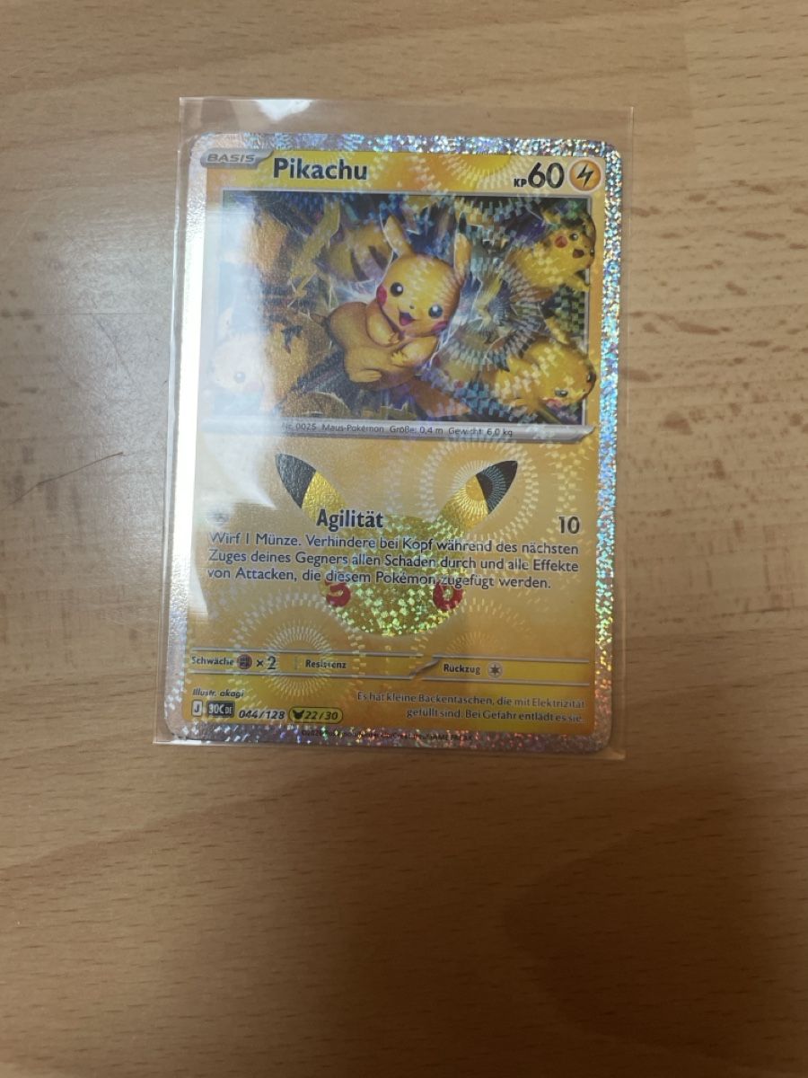 Pokémon Carte collezionabili: Pikachu 30th anniversary 22/30 – Usato da Bazenheid venduto da Toulouse12
