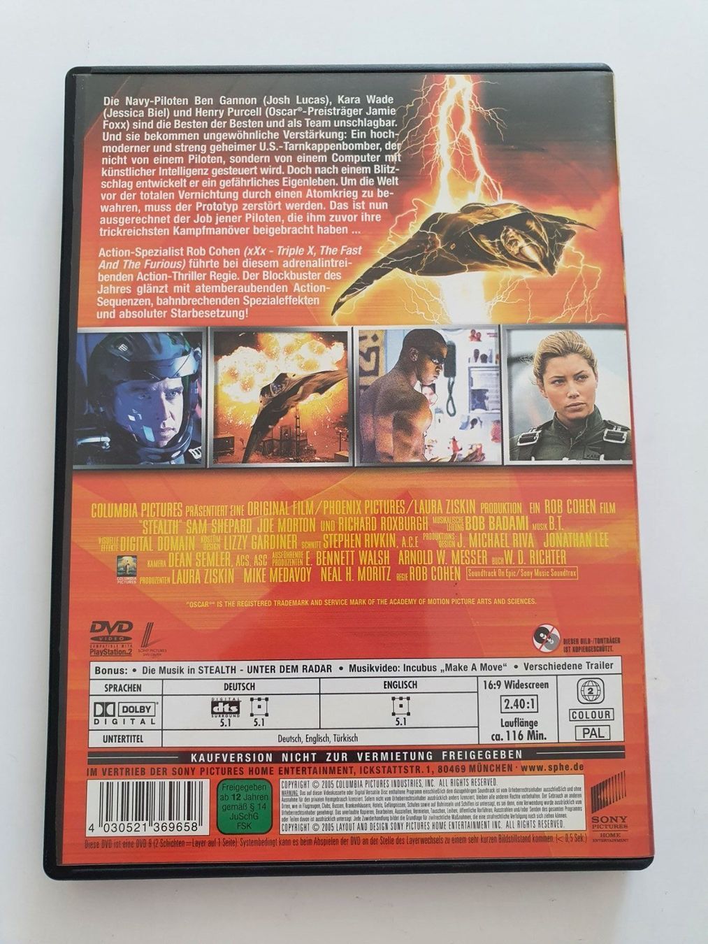 Tutti i DVDs: STEALTH -unter dem Radar DVD – Usato da Oberdorf BL venduto da BaldenEagle 1