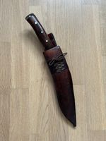 Couteau Kukri Népalais authentique avec étui en cuir!