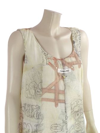 Elisa Cavaletti Boho Sommerkleid XL – Layered Lace Dress