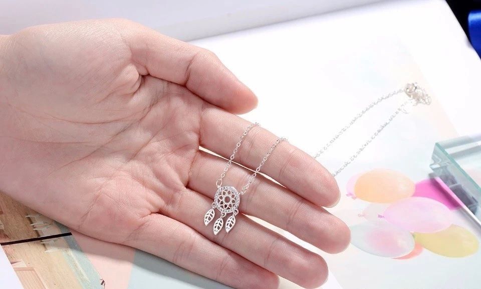 Catenine: traumfänger silber halskette – Nuovo e nell'imballaggio originale da St. Gallen venduto da yatoot26 3