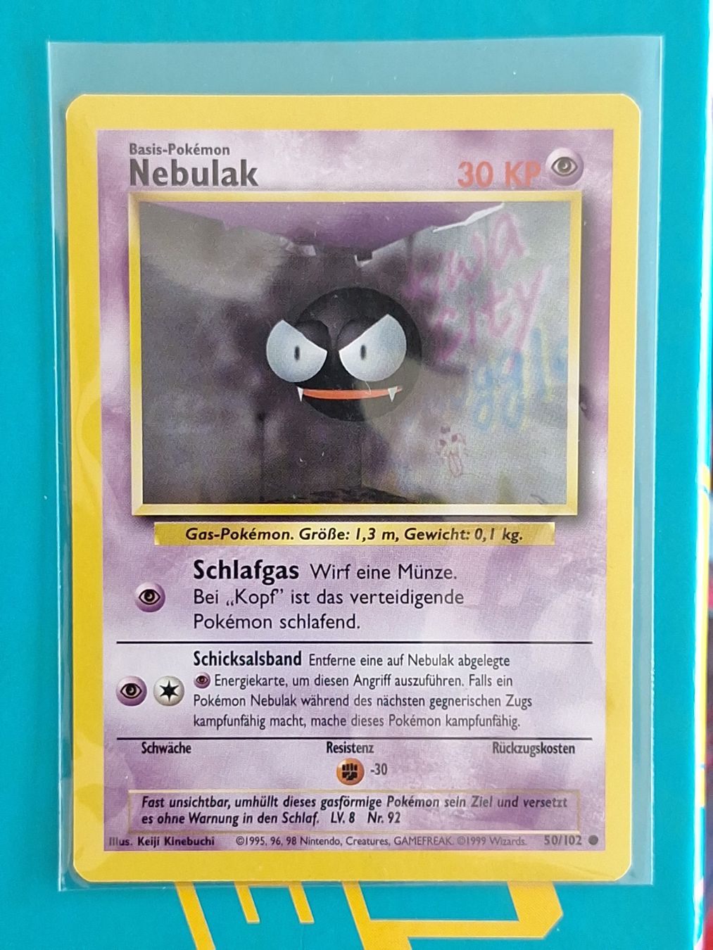 Pokémon Sammelbilder & Trading cards: Nebulak - Base Set Deutsch Unlimited Boosterfrisch – Gebraucht aus Altstätten SG von GGsGameshop