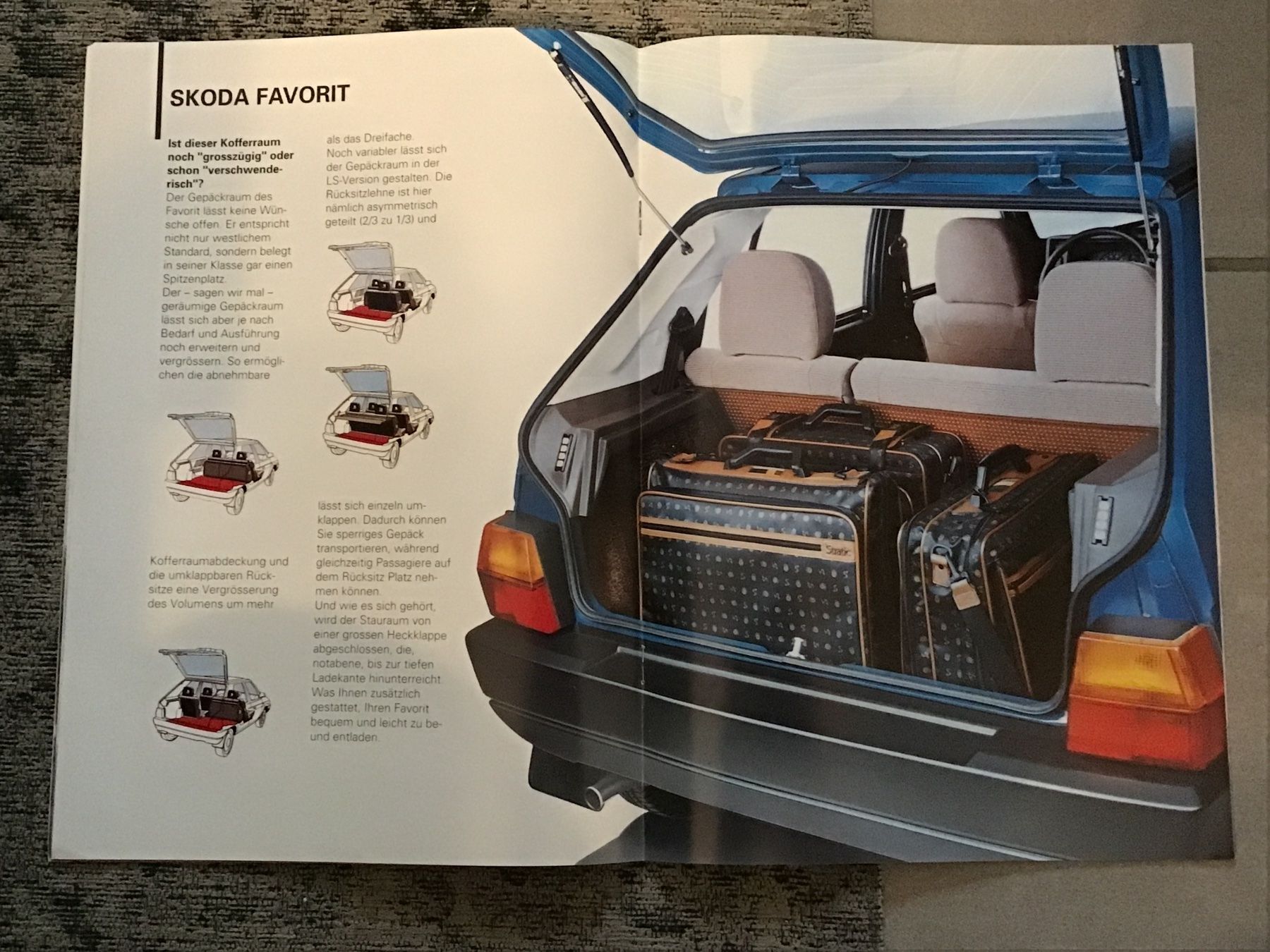 Skoda Documenti: Skoda Programm 1992 Verkaufsprospekt 24 Seiten – Usato da Scherzingen venduto da Starseller62 5