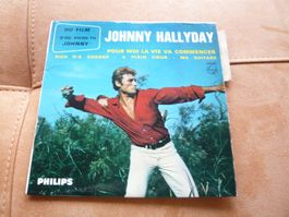 JOHNNY HALLYDAY AVEC LANGUETTE !ENVOI EN SUISSE UNIQUEMENT !