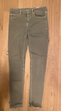 Khaki Skinny Jeans Gr. 36 - Hallhuber
