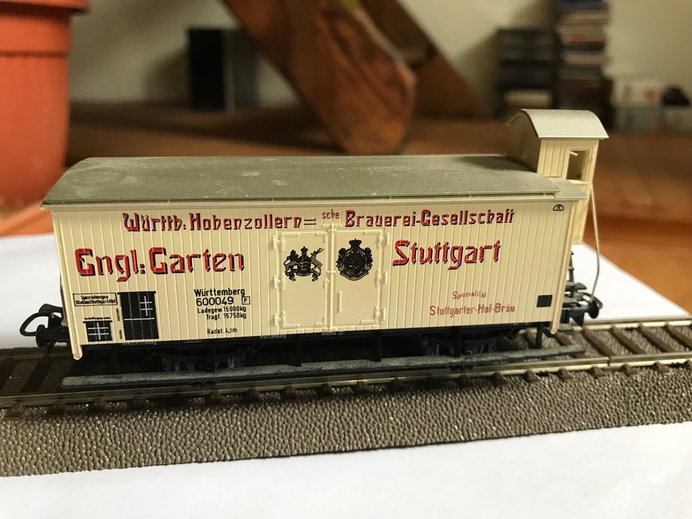 märklin 4677, bierwagen „Engl. Garten Stuttgart“ Kaufen auf Ricardo
