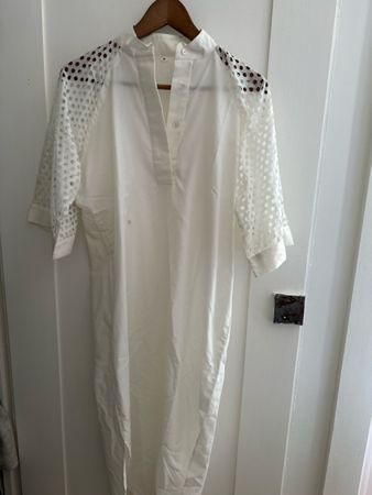 Royal Blush Robe d'été blanche, taille 38, parfait état!