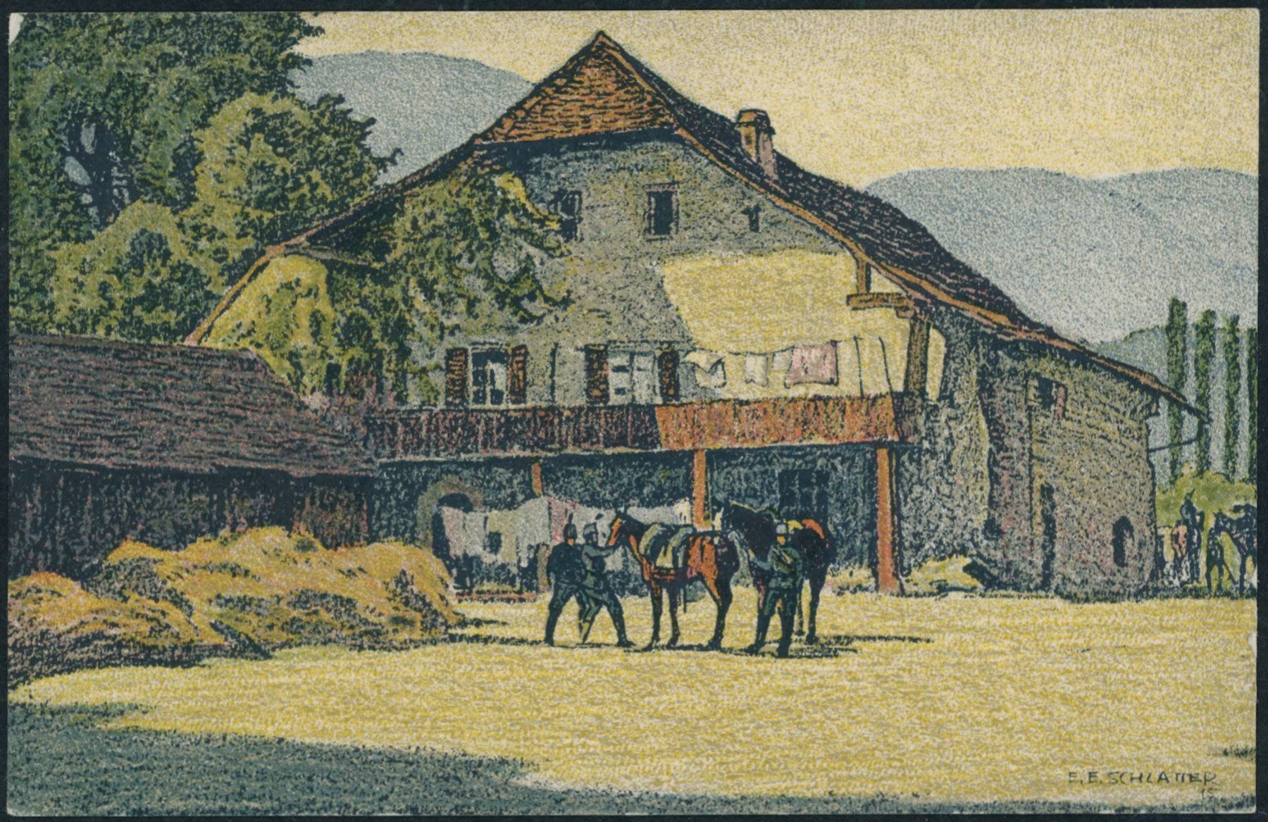 Tutti i francobolli: 1915 - Pro Juventute Karten - Winterthur ZHW – Usato da Schindellegi venduto da leecollect 1