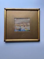 Aquarell von Joseph Vernet (1714-1789) “Au Port de Toulon”