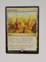 Magic Karte City of Brass Double Masters 2022 Zustand gut