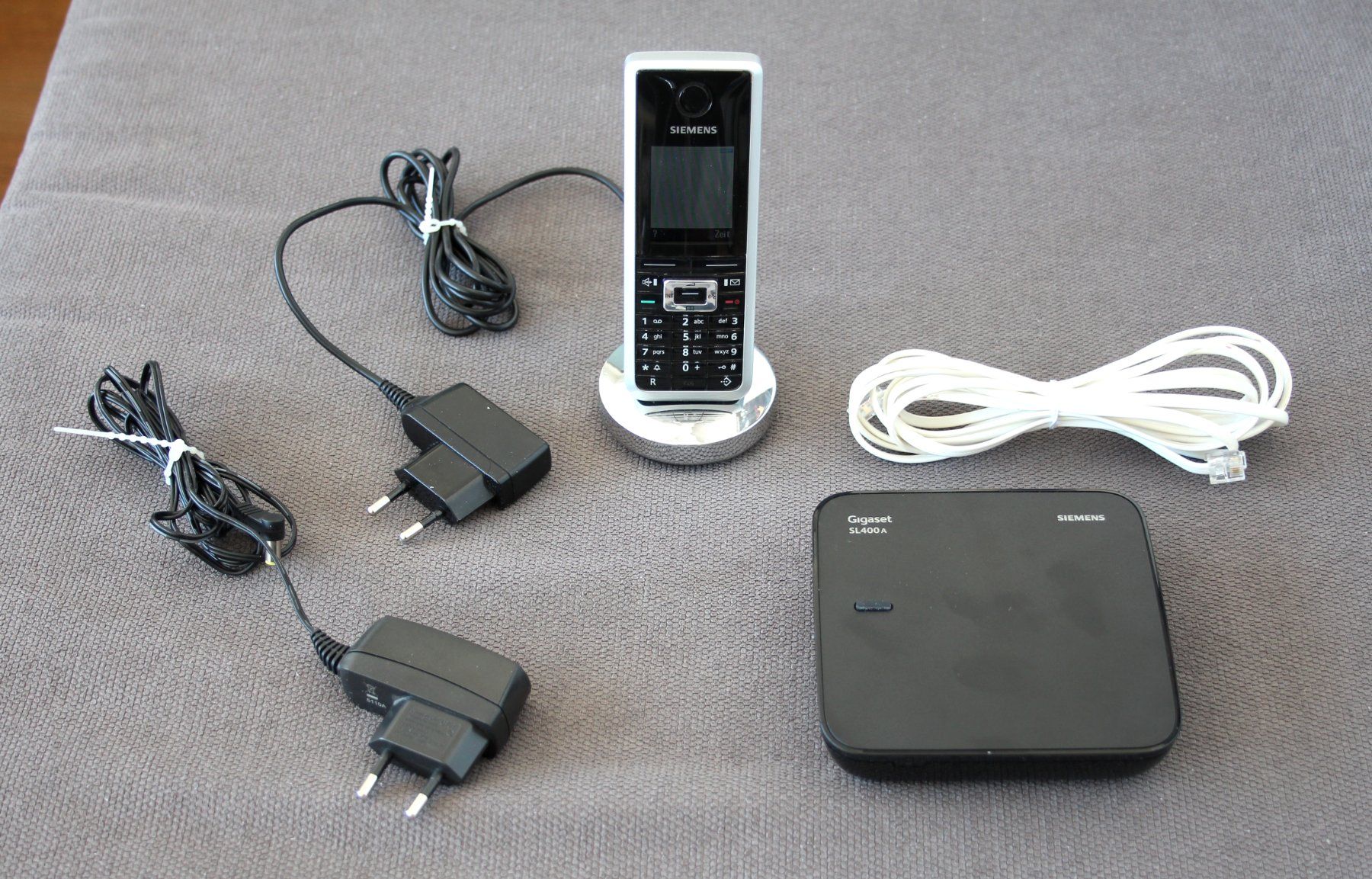 Gigaset Telefoni: Siemens Gigaset SL2 + Station SL400a – Usato da Münchenbuchsee venduto da Chaoo