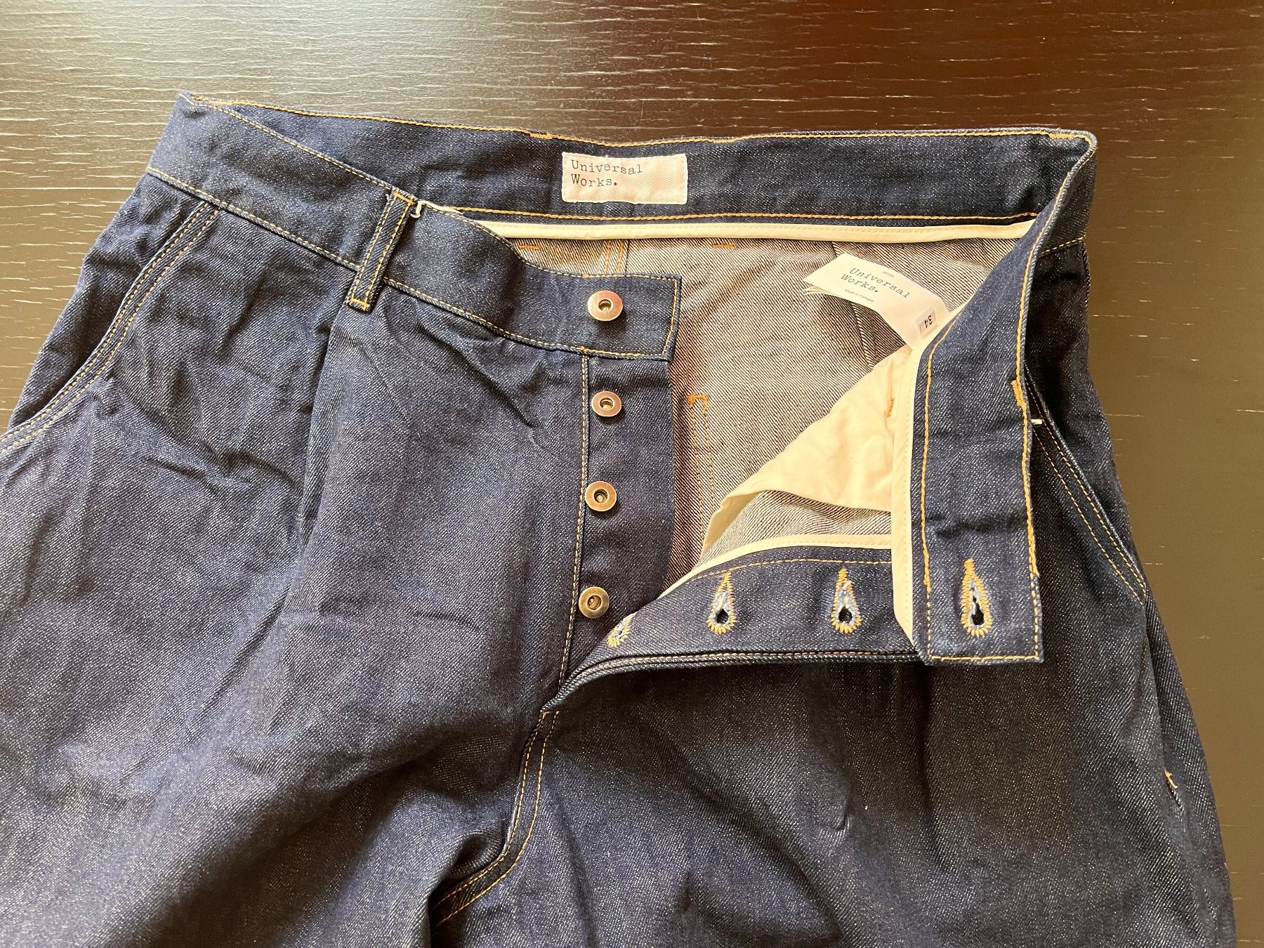 Jeans: Universal Works Selvedge Jeans – Neuf (Voir description) à Bern par redlentil68 3