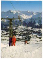 LENZERHEIDE Scalottas-Skilift mit Rothornkette