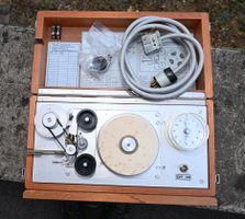 Vintage Telefon-Messgerät ZELLWEGER Typ GEG 711 Uster PTT